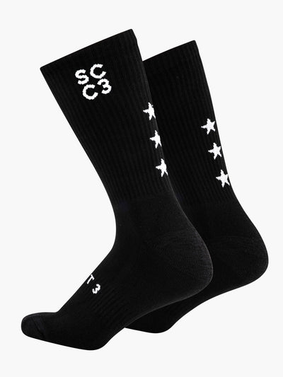 CHPT3 Sporting Club SCC3 Tube socks #colour_black