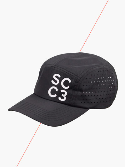 Sporting Club SCC3 Run Cap - Black