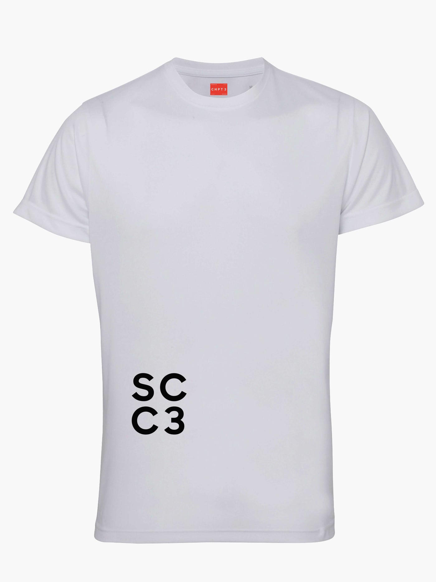 Sporting Club Men's Dry Fit T-Shirt - White