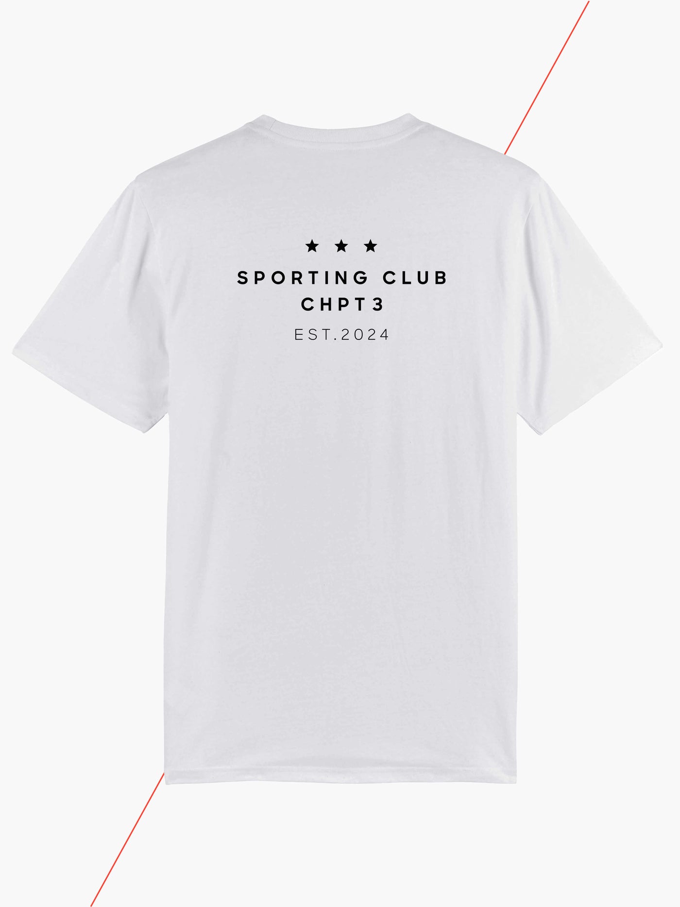 Sporting Club Men's Midweight T-Shirt - White