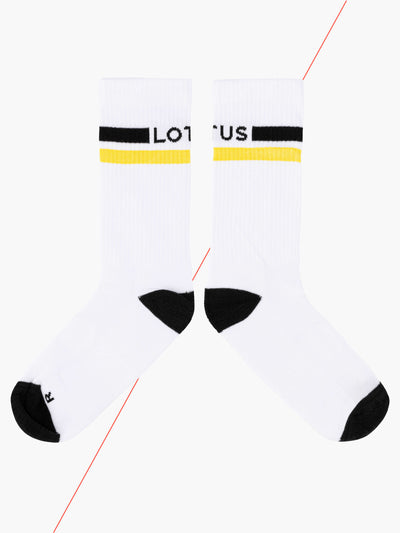 Lotus by CHPT3 cotton tube sock #colour_white