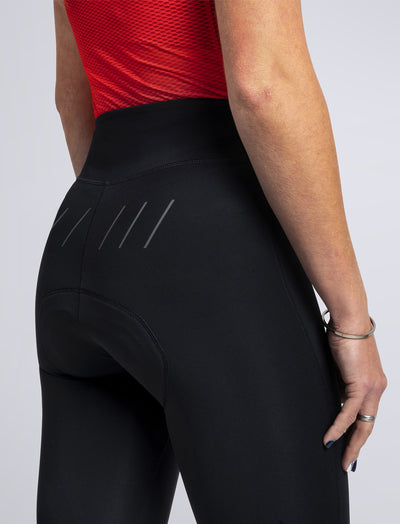 Women's 3/4 Road Tights - Carbon Black
